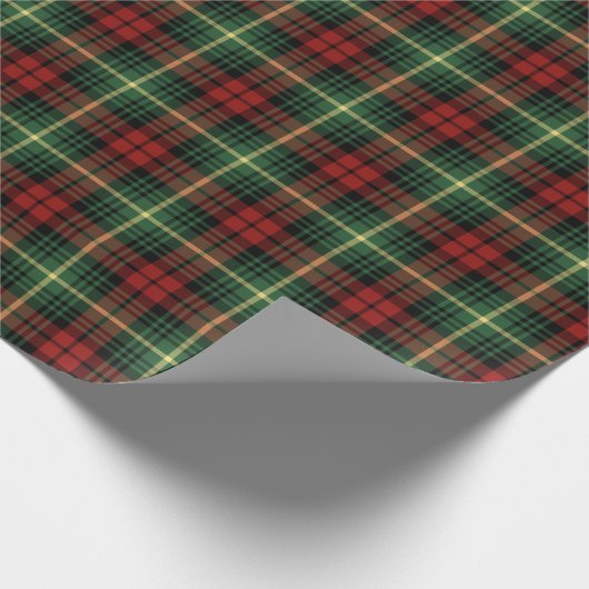 Martin Clan Tartan Geschenkpapier (Ecke)