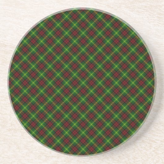 Martin Clan Tartan Scottish Design Getränkeuntersetzer (Vorne)