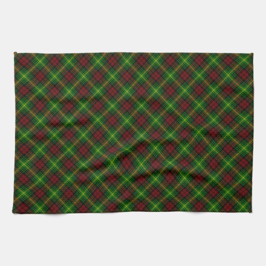 Martin Clan Tartan Scottish Design Küchentuch (Horizontal)