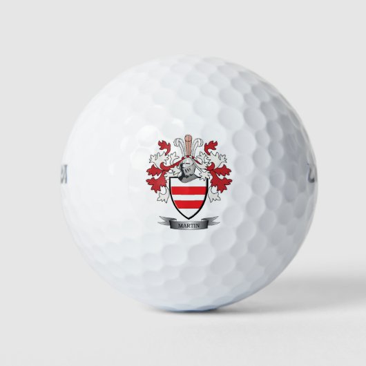 Martin Coat of Arms Golfball (Vorderseite)