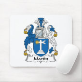 Martin-Familienwappen Mousepad (Mit Mouse)