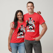Martin-Familienwappen T-Shirt (Unisex)