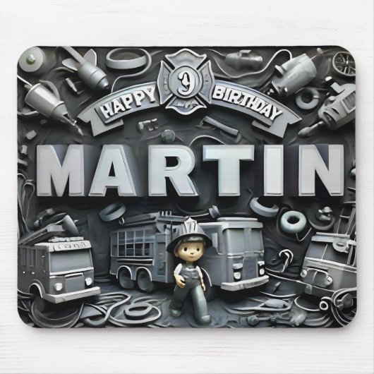 MARTIN ~ Fireboy! ~ Mousepad (Vorne)