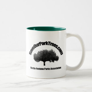 Martin-Fontana parkt Vereinigung Zweifarbige Tasse