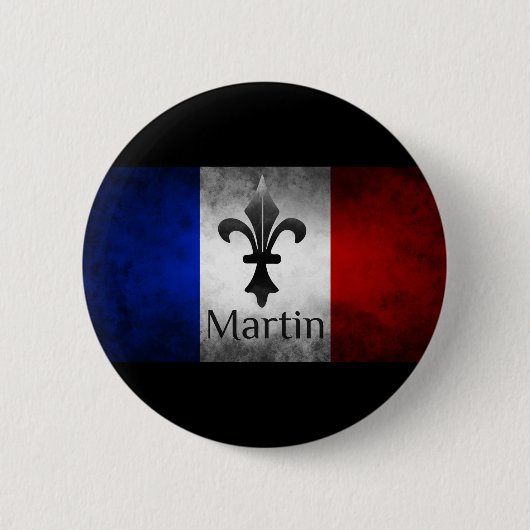 Martin French Flag Button (Vorderseite)