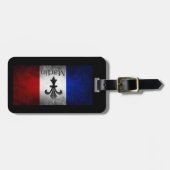 Martin French Flag Gepäckanhänger (Vorderseite horizontal)