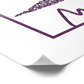 Martin Heidegger. Deutscher Philosoph [013] Poster (Ecke)