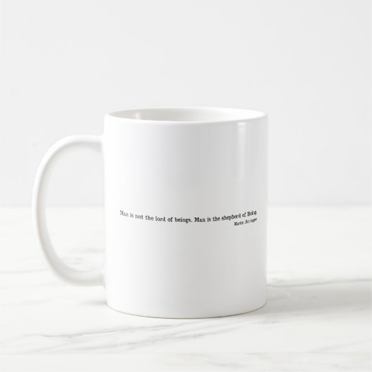 Martin Heidegger Kaffeetasse (Links)