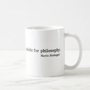 Martin Heidegger Kaffeetasse