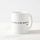 Martin Heidegger Kaffeetasse (VorderseiteRechts)