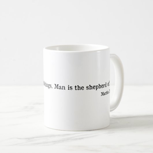 Martin Heidegger Kaffeetasse (VorderseiteRechts)