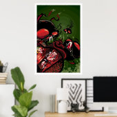 Martin Hsu - Angriff auf den Oktober Poster (Heimbüro)