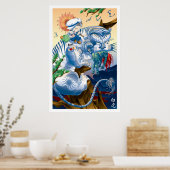 Martin Hsu - Tiger Poster (Küche)