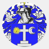 Martin (Irland) Runder Aufkleber (Vorderseite)