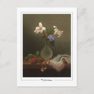 Martin Johnson Heade #1 - Kunstpostkarte Postkarte