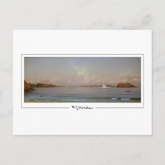 Martin Johnson Heade #207 - Fine Art Postcard Postkarte (Vorderseite)