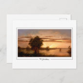 Martin Johnson Heade #253 - Fine Art Postcard Postkarte (Vorne/Hinten)