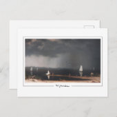 Martin Johnson Heade #260 - Fine Art Postcard Postkarte (Vorne/Hinten)