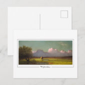 Martin Johnson Heade #31 - Fine Art Postcard Postkarte (Vorne/Hinten)