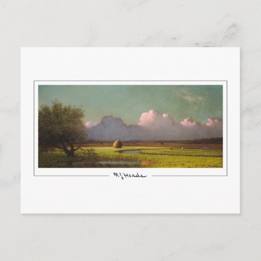 Martin Johnson Heade #31 - Fine Art Postcard Postkarte (Vorderseite)