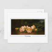 Martin Johnson Heade #34 - Fine Art Postcard Postkarte (Vorne/Hinten)