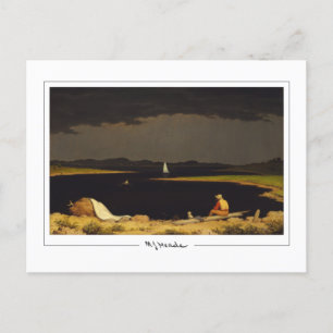 Martin Johnson Heade #40 - Fine Art Postcard Postkarte