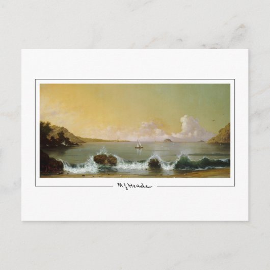 Martin Johnson Heade #48 - Fine Art Postcard Postkarte (Vorderseite)