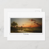 Martin Johnson Heade #88 - Fine Art Postcard Postkarte (Vorne/Hinten)
