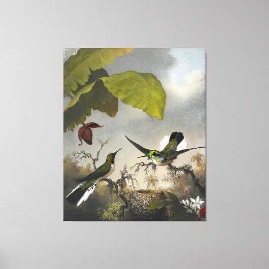 MARTIN JOHNSON HEADE - Black-Oared Fairy - 1863-64 Leinwanddruck (Vorderseite)