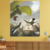 MARTIN JOHNSON HEADE - Black-Oared Fairy - 1863-64 Leinwanddruck (Insitu (Wohnzimmer))