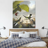 MARTIN JOHNSON HEADE - Black-Oared Fairy - 1863-64 Leinwanddruck (Insitu (Schlafzimmer))