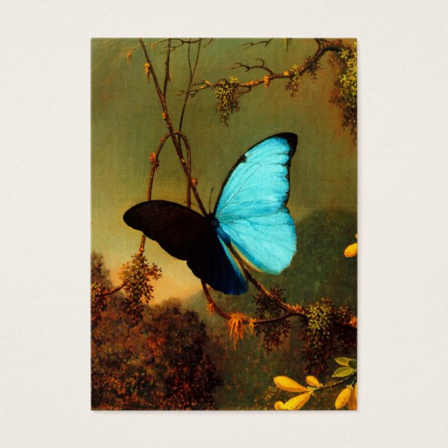 Martin Johnson Heade Blue Morpho Butterfly (Vorderseite)