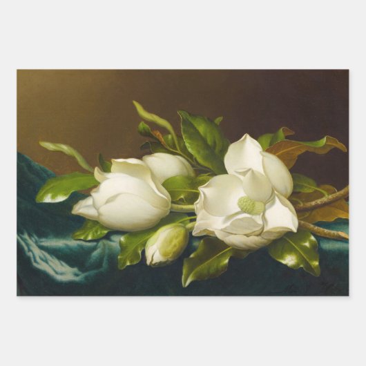 Martin Johnson Heade Collection, Decoupage Geschenkpapier Set (Vorderseite 2)