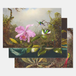 Martin Johnson Heade Collection, Decoupage Geschenkpapier Set