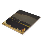 Martin Johnson Heade - Gewitter nähern Fliese (Seite)