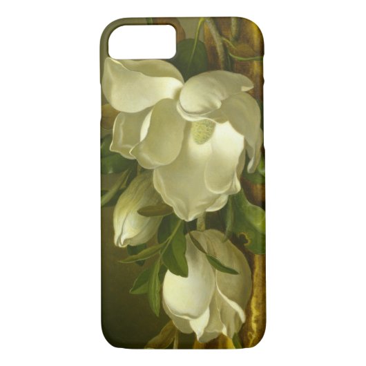Martin Johnson Heade - Magnolias auf Gold Velvet Case-Mate iPhone Hülle (Rückseite)