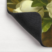 Martin Johnson Heade - Magnolias auf Gold Velvet Mousepad (Ecke)