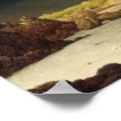 Martin Johnson Heade nähert Storm Beach Poster (Ecke)