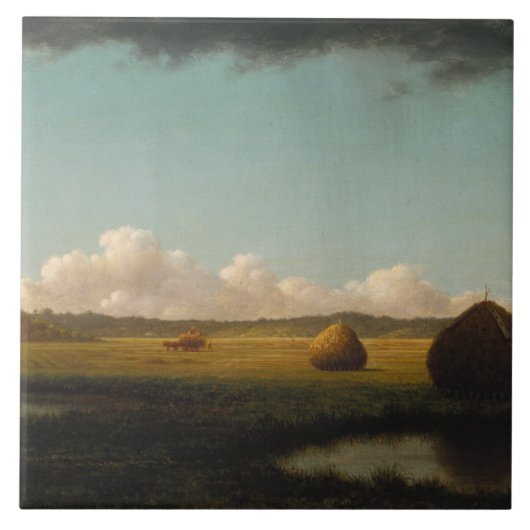 Martin Johnson Heade - Sommerduschen Fliese (Vorderseite)