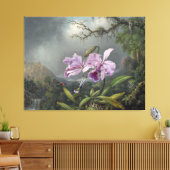 MARTIN JOHNSON HEADE - Study of a Orchid - 1872 - Leinwanddruck (Insitu (Wohnzimmer))
