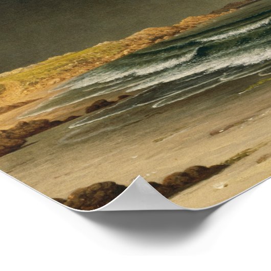 Martin Johnson Heade - Sturm nähern Poster (Ecke)