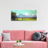 Martin Johnson Heade Sunlight Shadow Newbury Marsh Leinwanddruck (Insitu (Wohnzimmer))