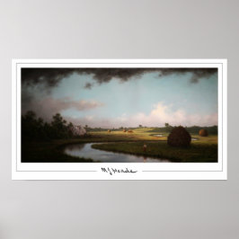 Martin Johnson Heade Zedign Art Poster #104
