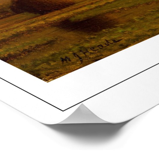 Martin Johnson Heade Zedign Art Poster #114 (Ecke)