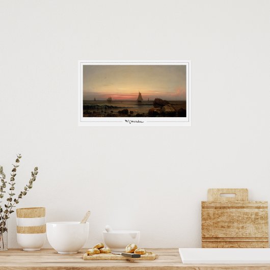 Martin Johnson Heade Zedign Art Poster #168 (Küche)