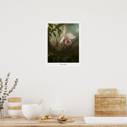 Martin Johnson Heade Zedign Art Poster #2 (Küche)