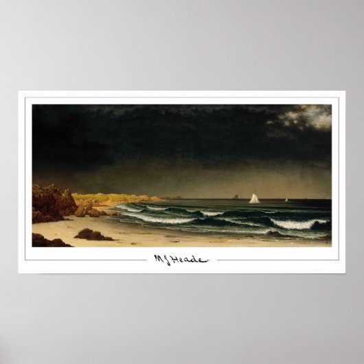 Martin Johnson Heade Zedign Art Poster #20 (Vorne)