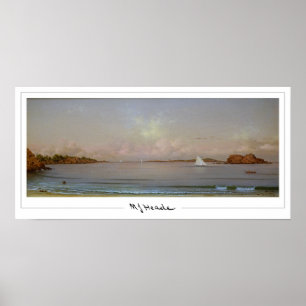 Martin Johnson Heade Zedign Art Poster #207
