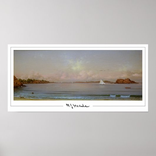 Martin Johnson Heade Zedign Art Poster #207 (Vorne)