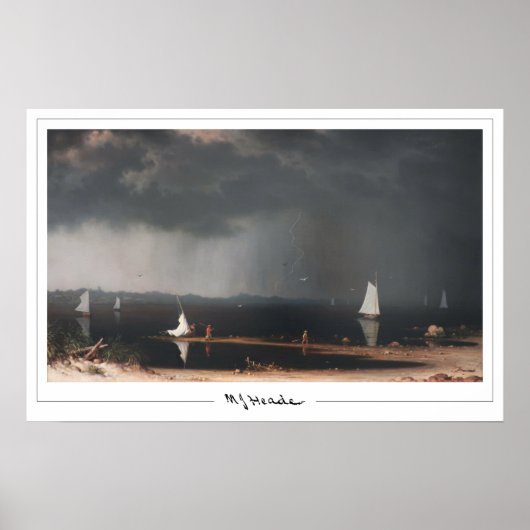 Martin Johnson Heade Zedign Art Poster #260 (Vorne)